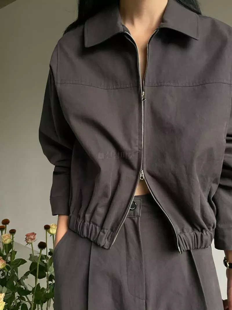 Atmosphere - Korean Women Fashion - #restrostyle - Bridge Cotton Jacket