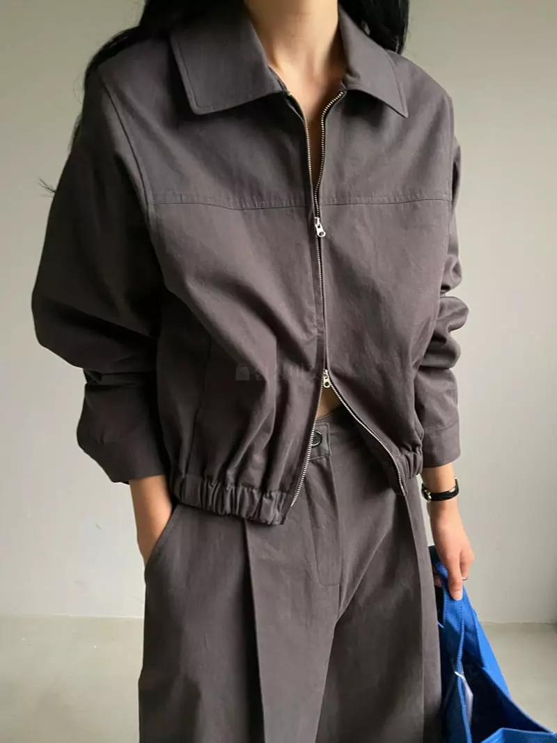 Atmosphere - Korean Women Fashion - #shopsmall - Bridge Cotton Jacket - 3