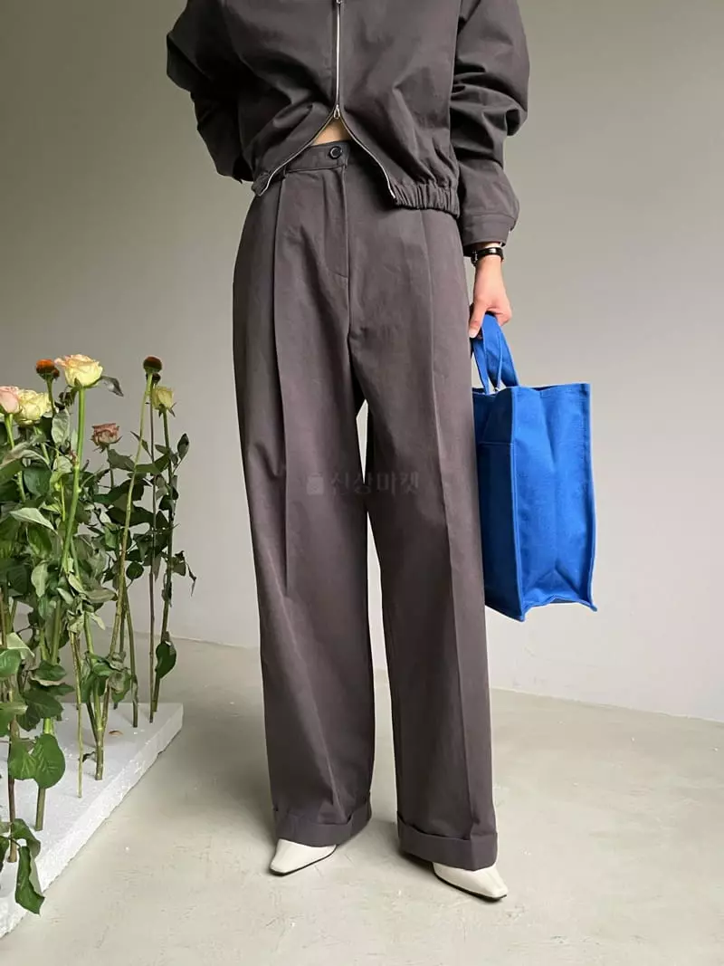 Atmosphere - Korean Women Fashion - #thatsdarling - Bridge Cotton Pants - 5