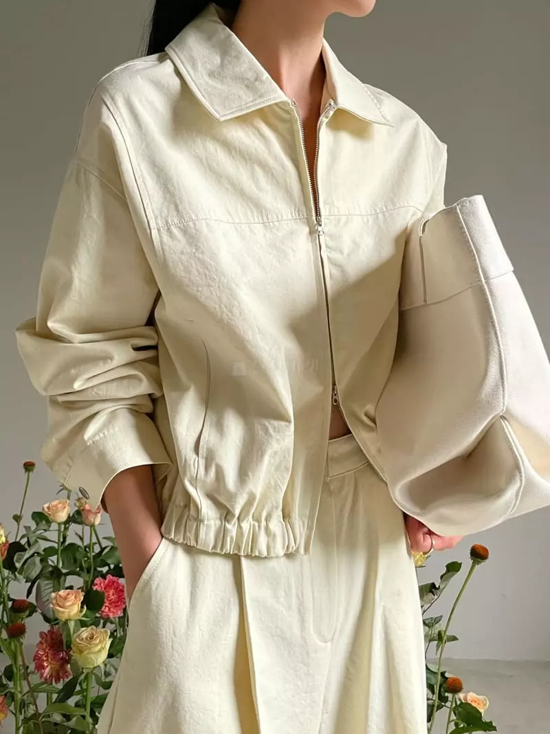 Atmosphere - Korean Women Fashion - #womensfashion - Bridge Cotton Jacket - 7