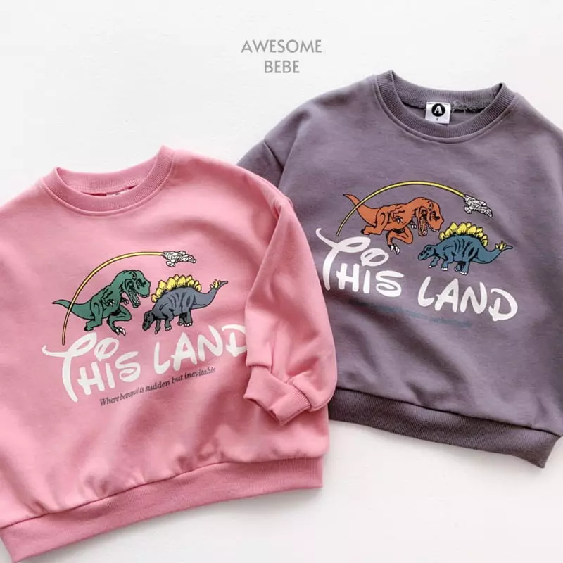 Awesome Bebe - Korean Children Fashion - #childofig - These Land Sweatshirt - 2