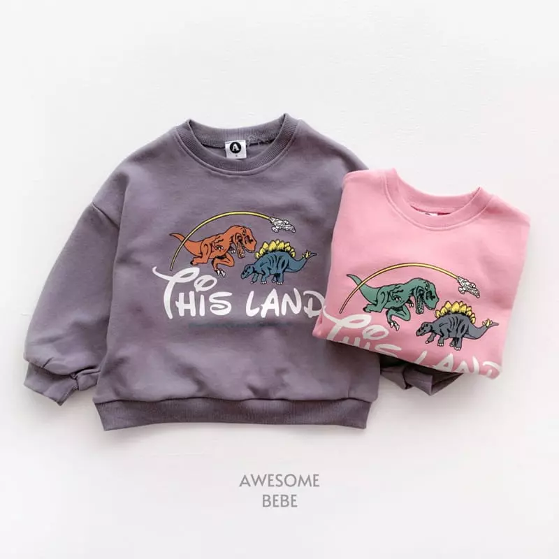 Awesome Bebe - Korean Children Fashion - #childofig - These Land Sweatshirt - 3