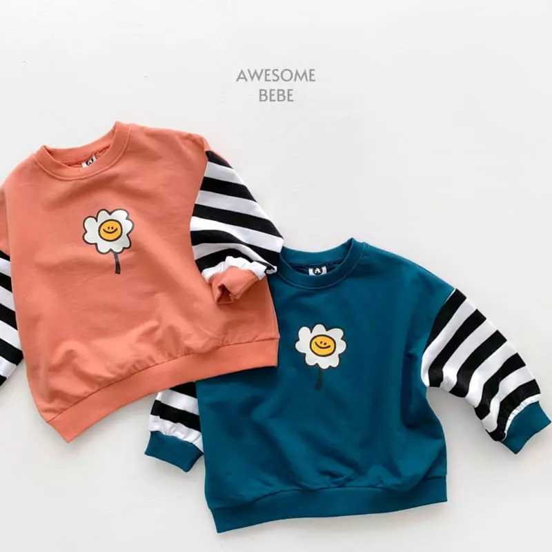Awesome Bebe - Korean Children Fashion - #childofig - Daisy Color Sweatshirt