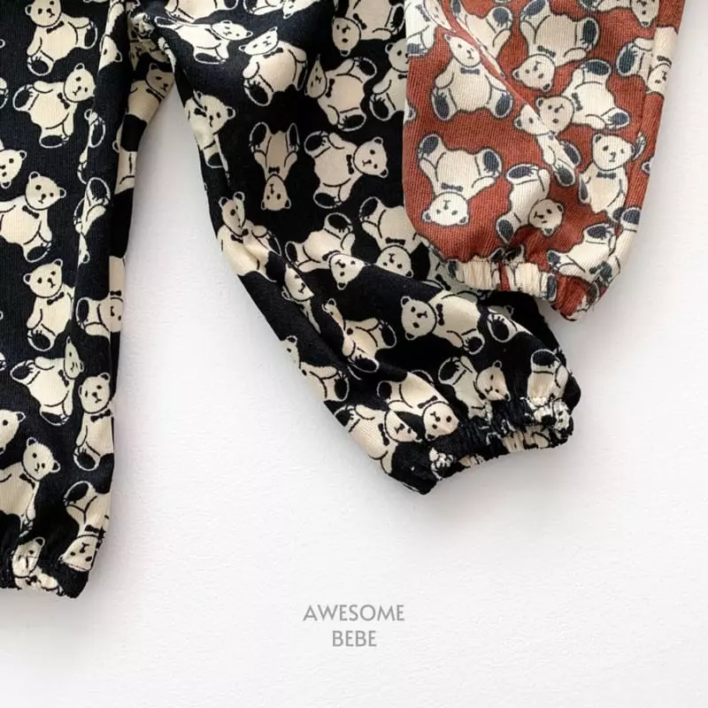 Awesome Bebe - Korean Children Fashion - #childrensboutique - Bear Pants - 11