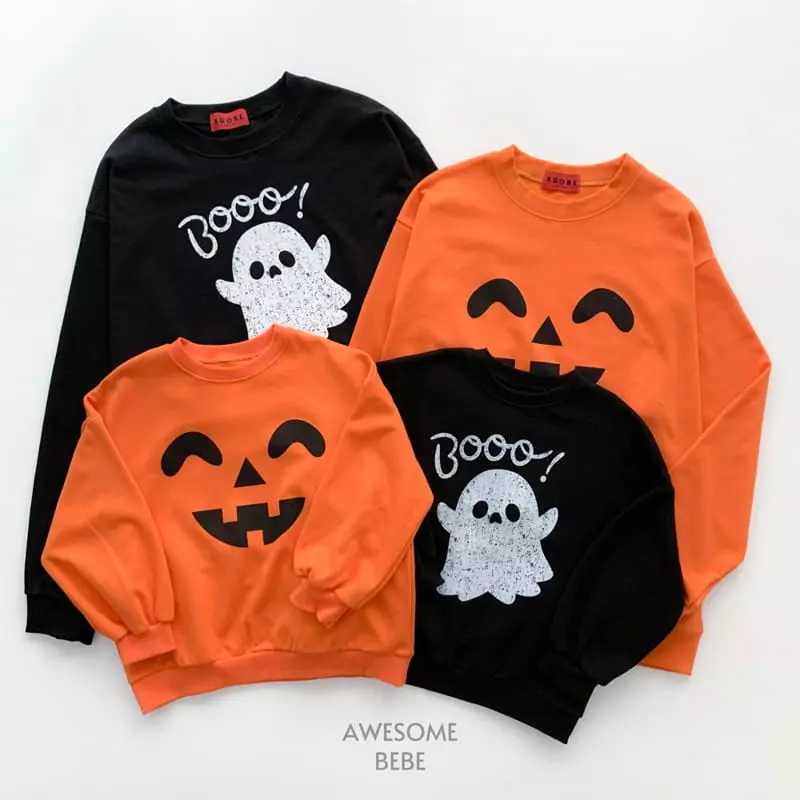 Awesome Bebe - Korean Children Fashion - #designkidswear - Pumpkin Sweatshirt - 8