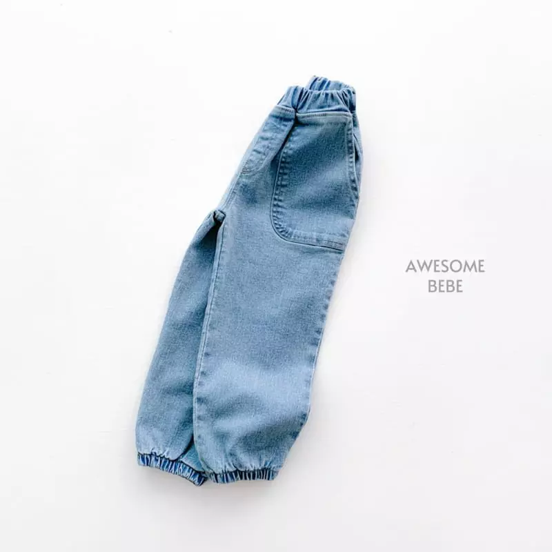 Awesome Bebe - Korean Children Fashion - #discoveringself - Pocket Span Pants - 6