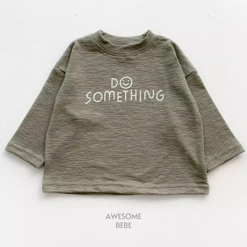 Awesome Bebe - Korean Children Fashion - #discoveringself - Something Span Tee - 10