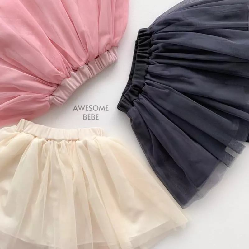Awesome Bebe - Korean Children Fashion - #designkidswear - Fall Tutu Skirt Leggings - 4