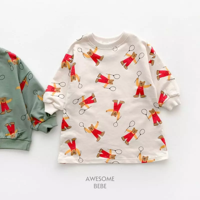 Awesome Bebe - Korean Children Fashion - #discoveringself - Balloon Bear One-piece