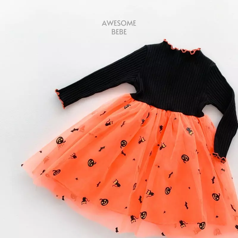 Awesome Bebe - Korean Children Fashion - #discoveringself - Haloween One-piece - 8