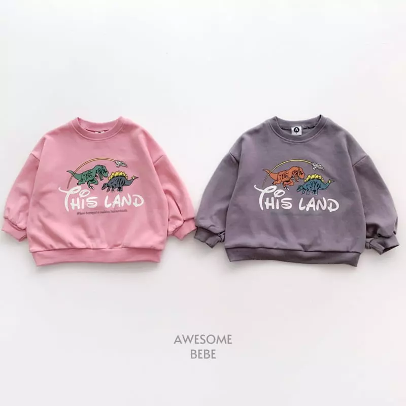 Awesome Bebe - Korean Children Fashion - #fashionkids - These Land Sweatshirt - 7
