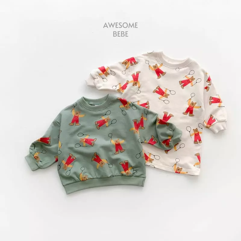 Awesome Bebe - Korean Children Fashion - #fashionkids - Balloon Bear One-piece - 2