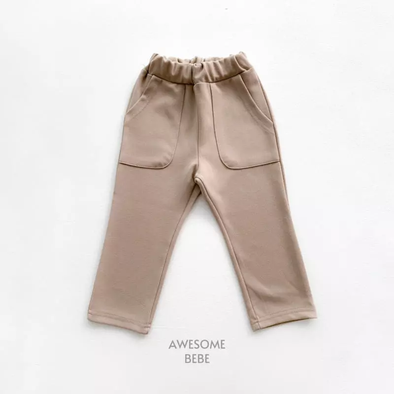 Awesome Bebe - Korean Children Fashion - #kidsshorts - Pocket Span Pants - 9