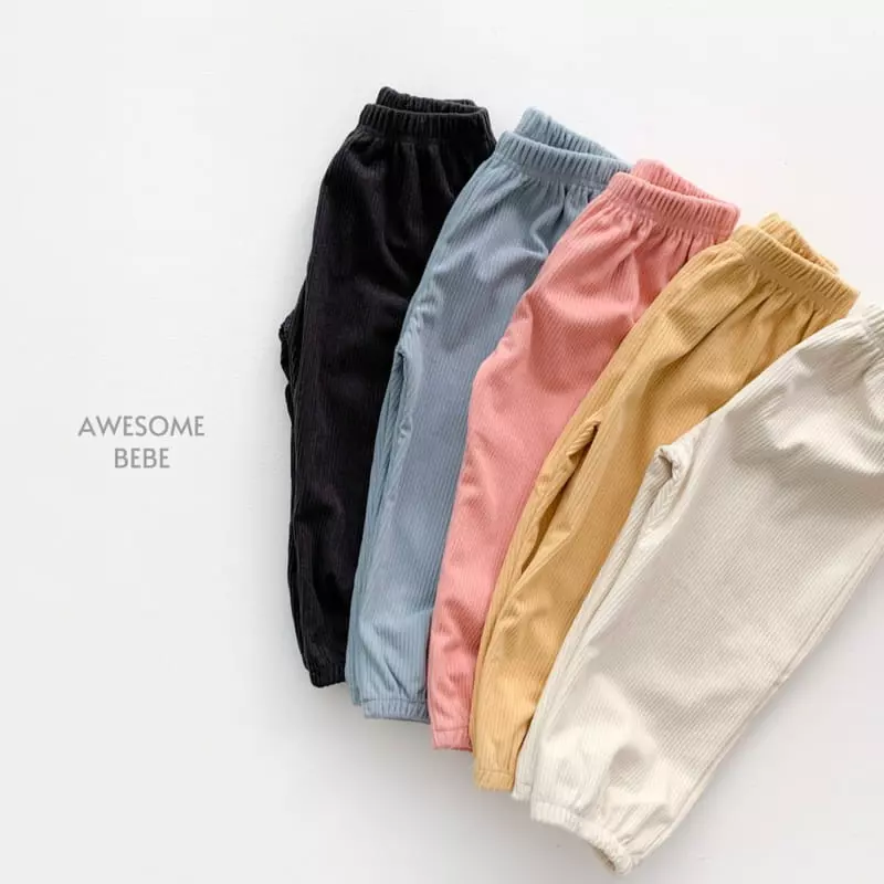 Awesome Bebe - Korean Children Fashion - #kidsshorts - Color Rin Span Pants - 7