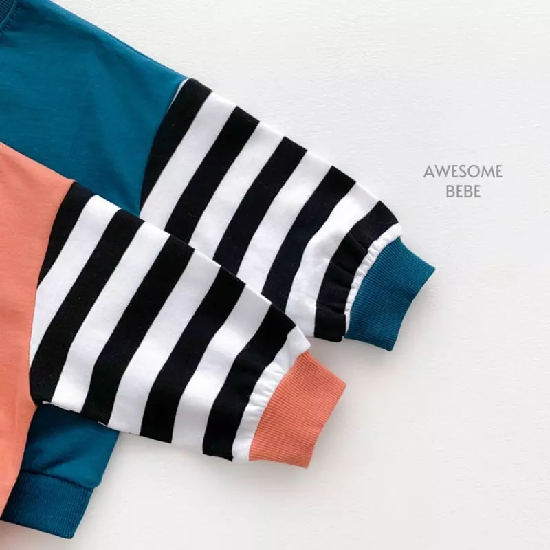 Awesome Bebe - Korean Children Fashion - #kidsshorts - Daisy Color Sweatshirt - 6