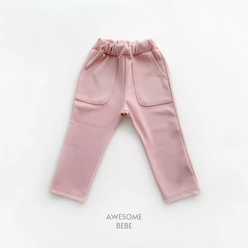 Awesome Bebe - Korean Children Fashion - #kidsstore - Pocket Span Pants - 10