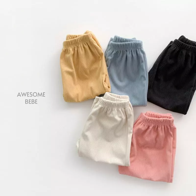 Awesome Bebe - Korean Children Fashion - #kidsstore - Color Rin Span Pants - 8