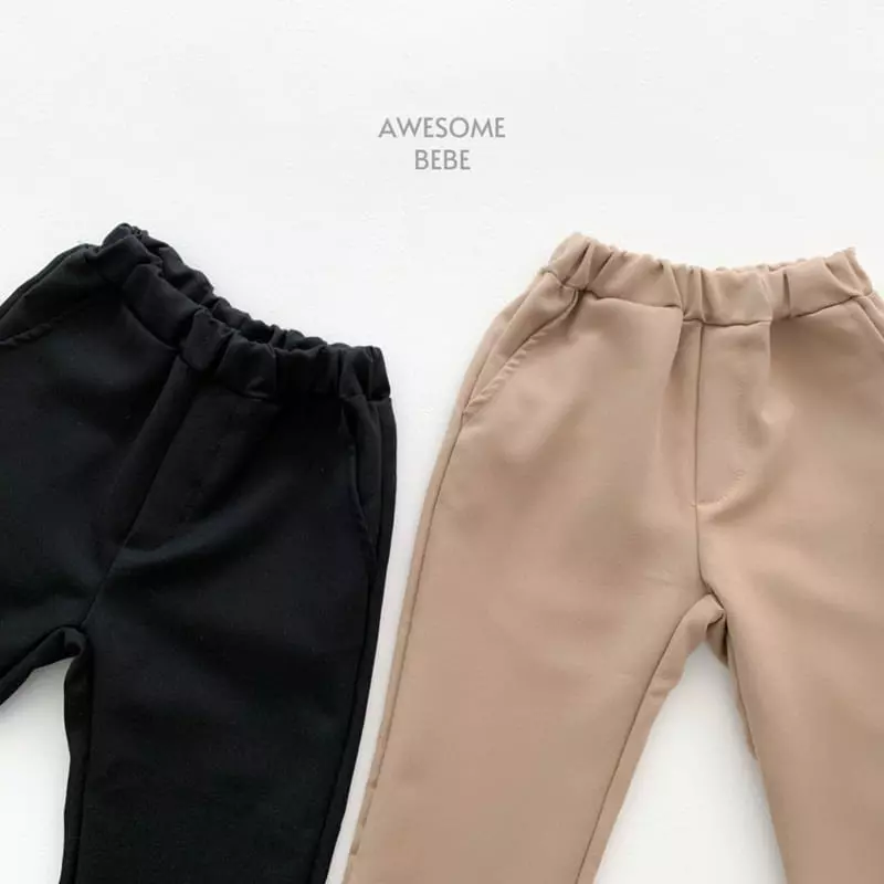 Awesome Bebe - Korean Children Fashion - #kidsstore - Span Pants - 6