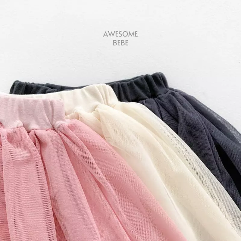 Awesome Bebe - Korean Children Fashion - #kidsstore - Fall Tutu Skirt Leggings - 7