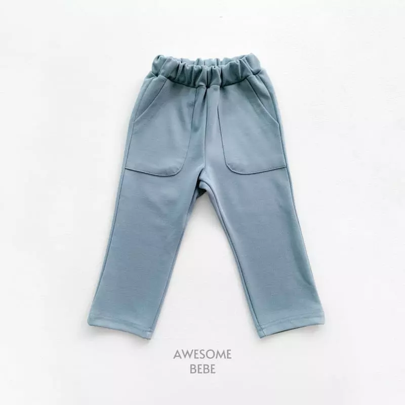 Awesome Bebe - Korean Children Fashion - #kidzfashiontrend - Pocket Span Pants - 11