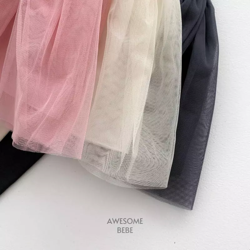 Awesome Bebe - Korean Children Fashion - #kidzfashiontrend - Fall Tutu Skirt Leggings - 8