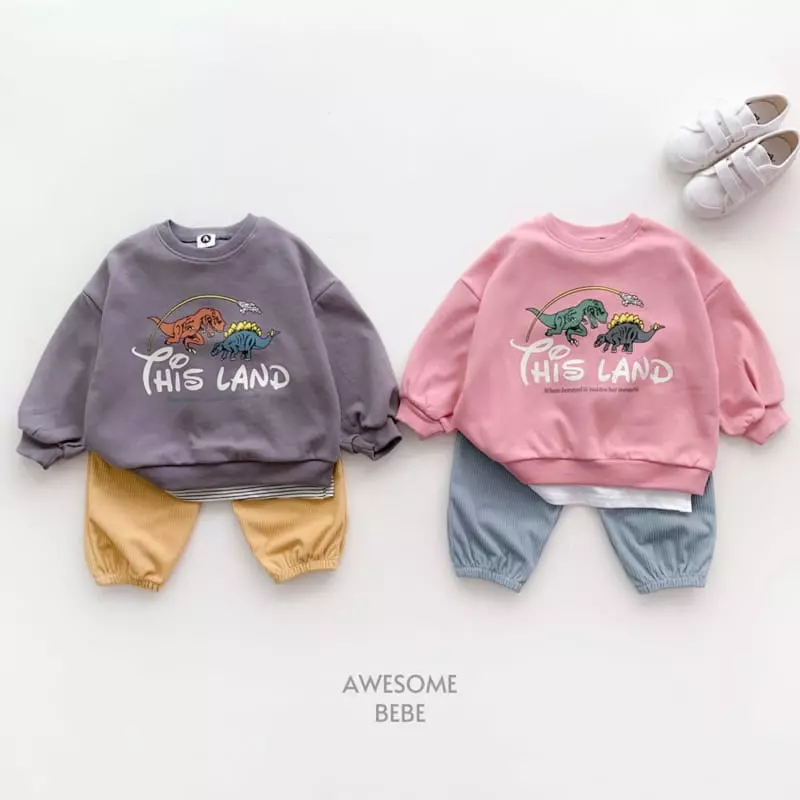 Awesome Bebe - Korean Children Fashion - #kidzfashiontrend - These Land Sweatshirt - 10