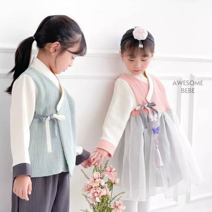 Awesome Bebe - Korean Children Fashion - #magicofchildhood - Pastel Hanbok Boy - 7