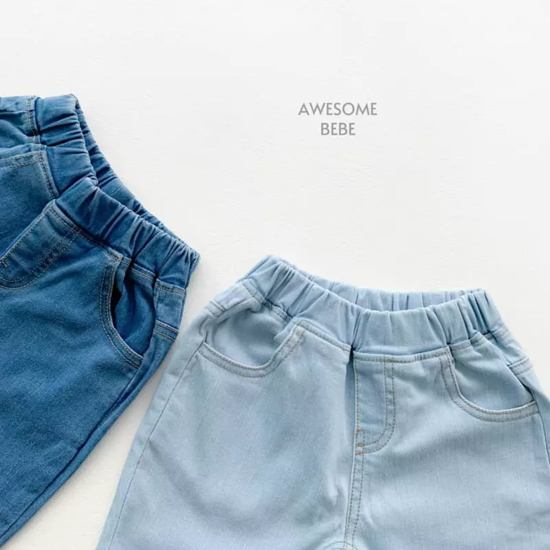 Awesome Bebe - Korean Children Fashion - #magicofchildhood - Span Straight Jeans - 2
