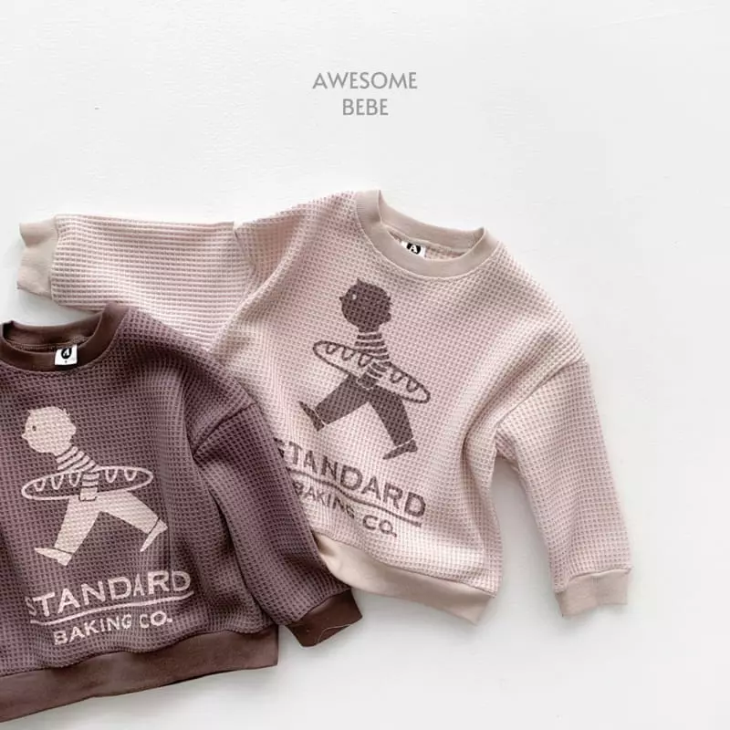 Awesome Bebe - Korean Children Fashion - #magicofchildhood - Standard Waffle Sweatshirt - 2
