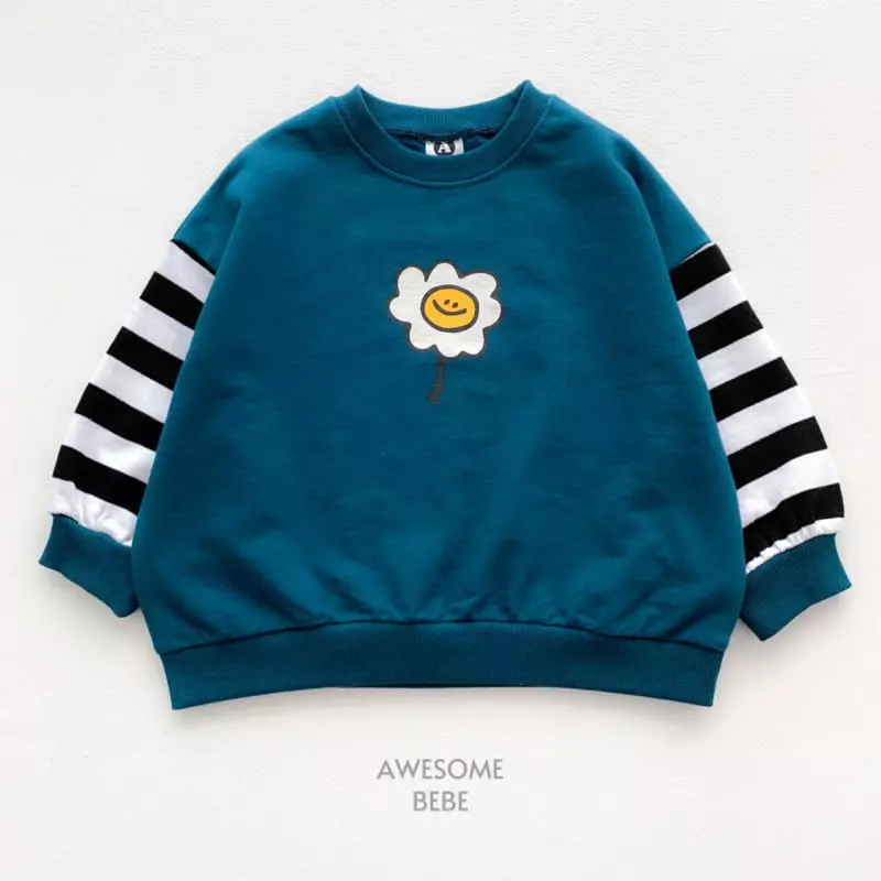 Awesome Bebe - Korean Children Fashion - #magicofchildhood - Daisy Color Sweatshirt - 11