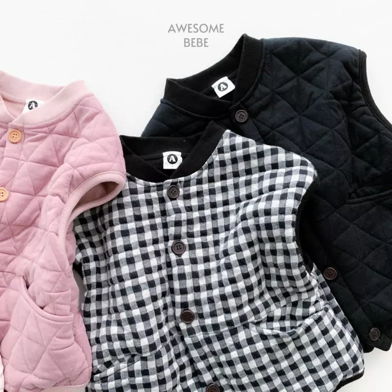Awesome Bebe - Korean Children Fashion - #magicofchildhood - Quiliting Vest - 9