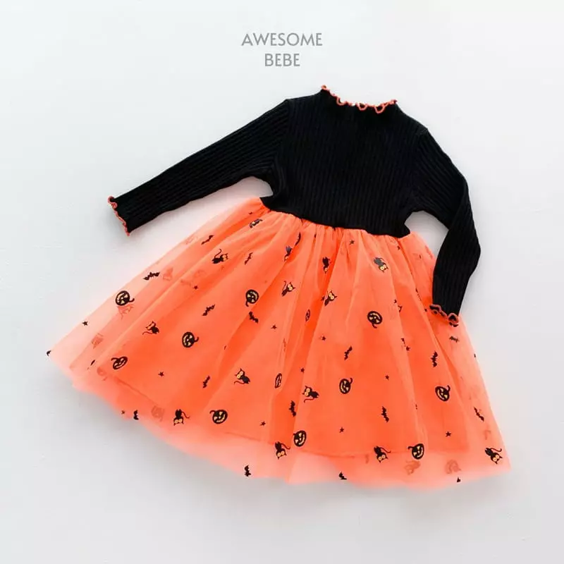 Awesome Bebe - Korean Children Fashion - #magicofchildhood - Haloween One-piece