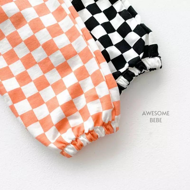 Awesome Bebe - Korean Children Fashion - #minifashionista - Check Pattern Pants - 12