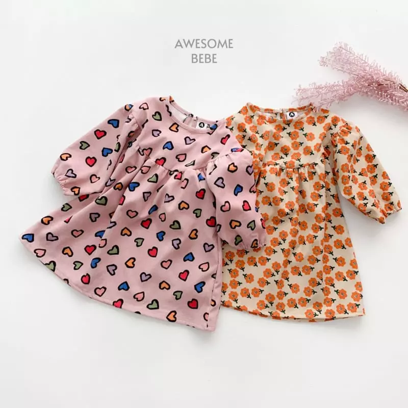 Awesome Bebe - Korean Children Fashion - #stylishchildhood - Songi Flower One-piece - 11