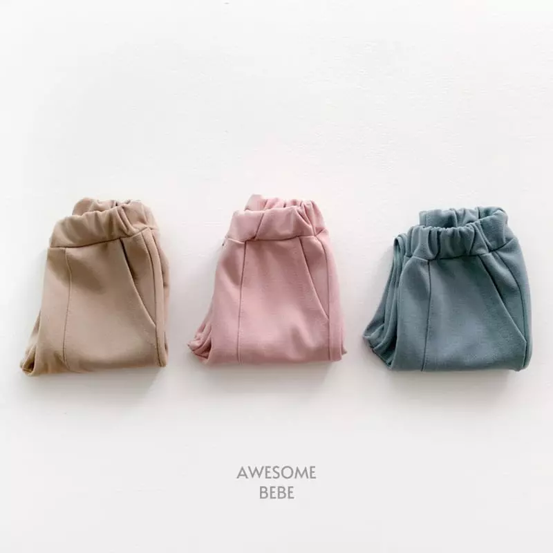 Awesome Bebe - Korean Children Fashion - #todddlerfashion - Pocket Span Pants