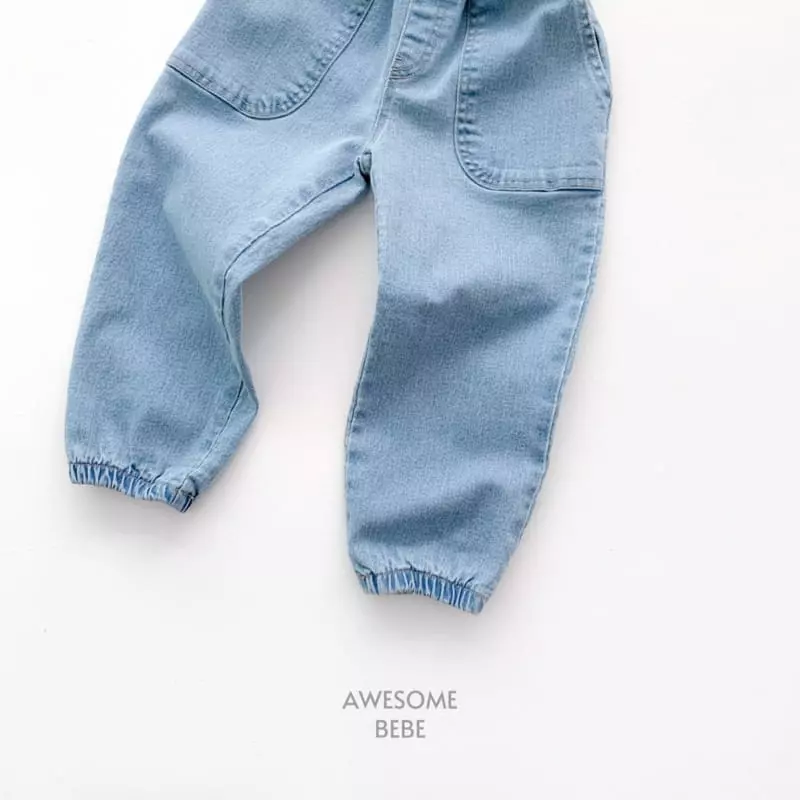 Awesome Bebe - Korean Children Fashion - #toddlerclothing - Pocket Span Pants