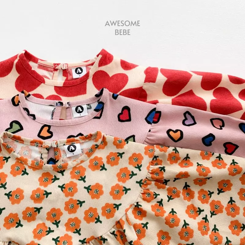 Awesome Bebe - Korean Children Fashion - #toddlerclothing - Songi Flower One-piece - 10