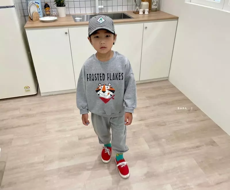 Baba J - Korean Children Fashion - #Kfashion4kids - Tiger Top Bottom Set - 9