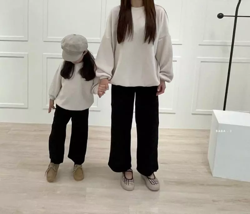 Baba J - Korean Children Fashion - #childofig - Rib Wide Pants with Mom - 6