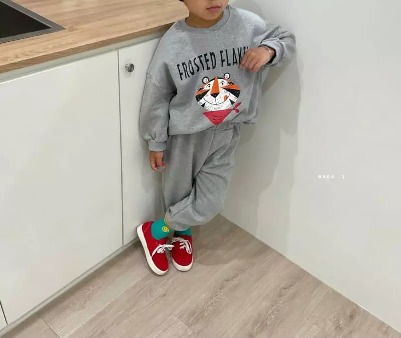 Baba J - Korean Children Fashion - #designkidswear - Tiger Top Bottom Set - 3