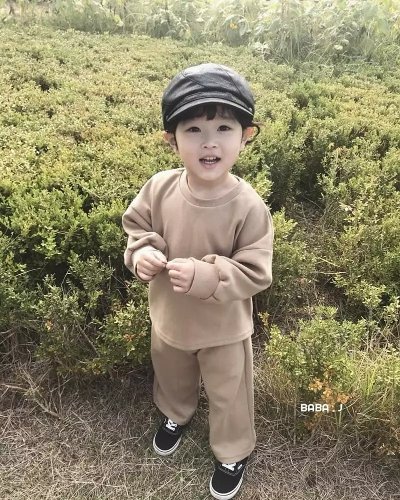 Baba J - Korean Children Fashion - #discoveringself - Simple Wide Top Bottom Set with Mom - 11
