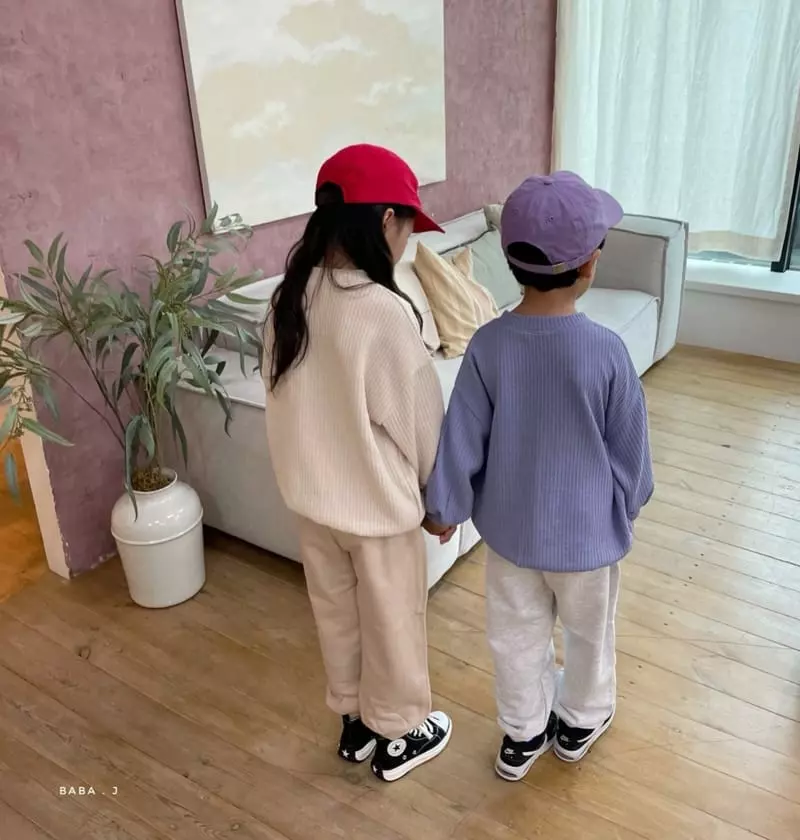 Baba J - Korean Children Fashion - #kidsshorts - Knit Sweatshirt with Mom Dad - 9