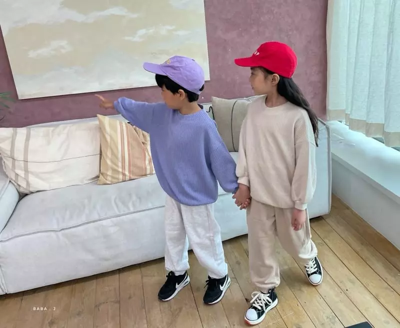 Baba J - Korean Children Fashion - #kidzfashiontrend - Knit Sweatshirt with Mom Dad - 11
