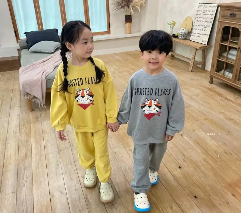 Baba J - Korean Children Fashion - #magicofchildhood - Tiger Top Bottom Set - 11