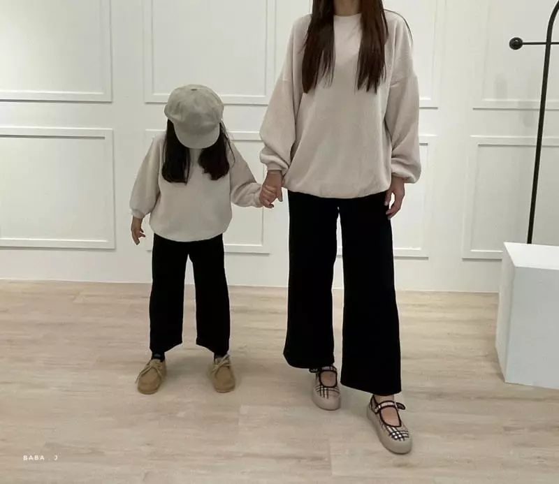 Baba J - Korean Children Fashion - #magicofchildhood - Rib Wide Pants with Mom - 4