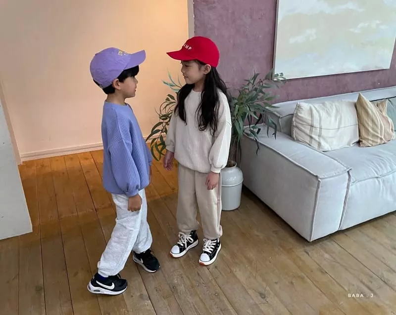 Baba J - Korean Children Fashion - #minifashionista - Knit Sweatshirt with Mom Dad