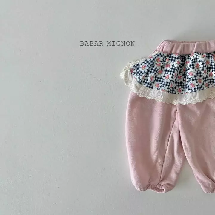 Babar Mignon - Korean Children Fashion - #Kfashion4kids - Flower Pants - 6