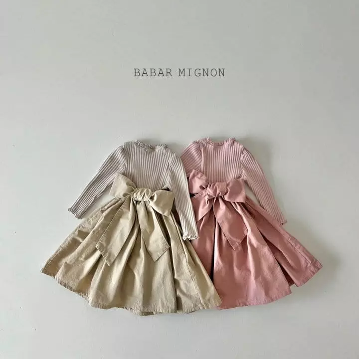 Babar Mignon - Korean Children Fashion - #Kfashion4kids - Merci One-piece - 5