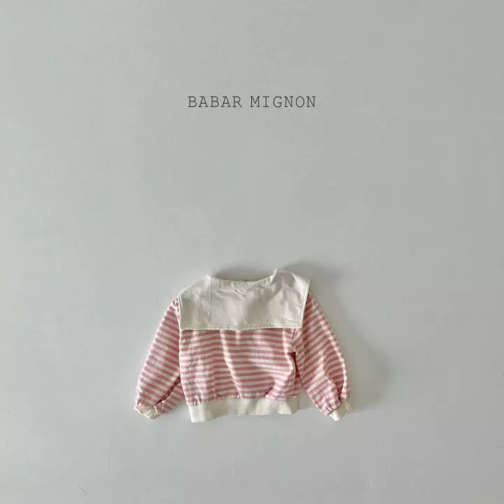 Babar Mignon - Korean Children Fashion - #childofig - Big Collar Sweatshisrt - 12