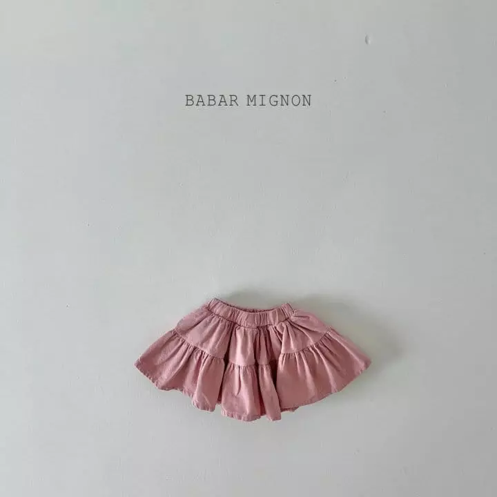 Babar Mignon - Korean Children Fashion - #childofig - Fleece Cancan Skirt - 6